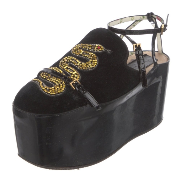 Gucci Women 80mm Hannelore Mules size 7 - Picture 5 of 7